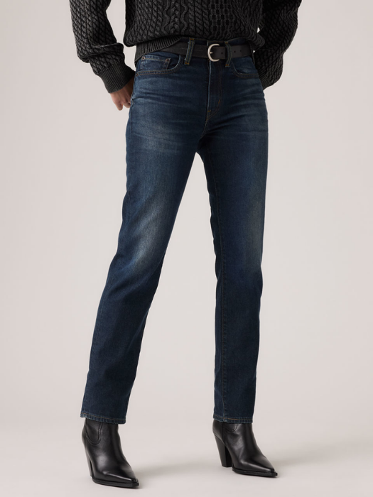 Levi's Blugi Albastri 724 Straight Femei [5]