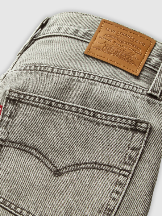 Levi's Blugi Gri Inchis Baggy Dad Loose Femei [6]