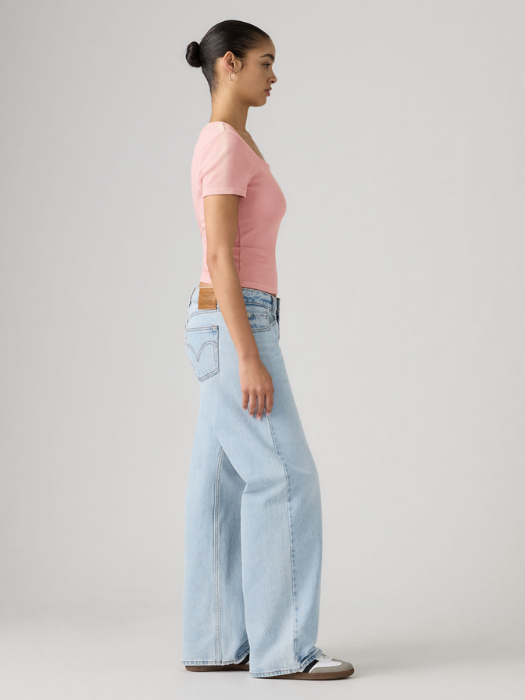 Levi's Blugi Roz Deschis Low Loose Loose Femei [2]