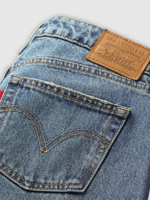 Levi's Blugi Navy Low Loose Relaxed Femei [6]