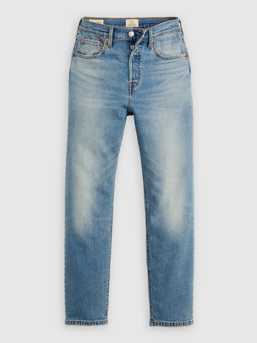 Levi's Женские Джинсы Синие 501 CROP Straight [6]
