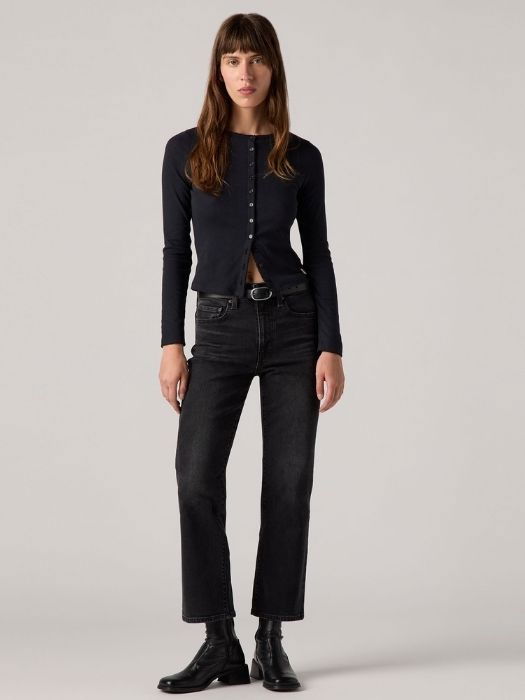 Levi's Женские Джинсы Тёмные Серые 725 Bootcut [5]