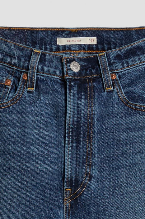 Levi's Blugi Albastri RIBCAGE BELL Ribcage Femei [7]