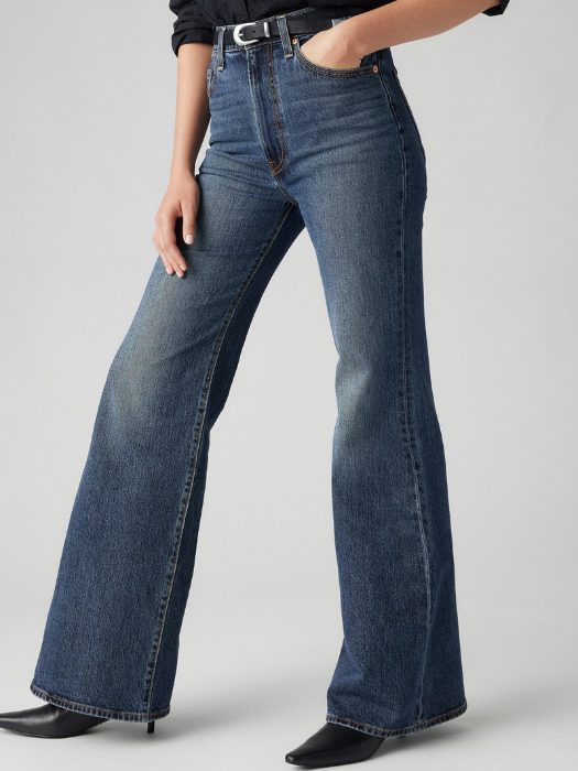 Levi's Женские Джинсы Синие RIBCAGE BELL Ribcage [5]