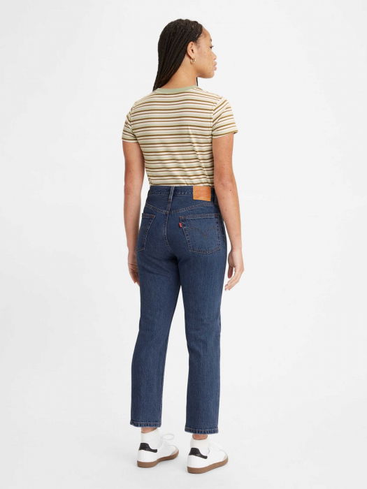 Levi's Женские Джинсы Темно-Синие 501 CROP Straight [2]