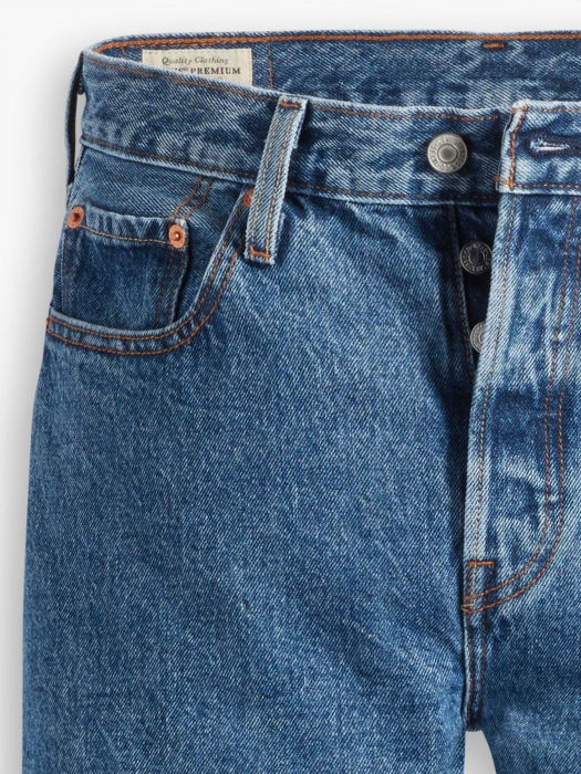 Levi's Женские Джинсы Синие 501 Straight [7]