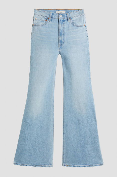 Levi's Blugi Albastri Deschisi RIBCAGE BELL Ribcage Femei [6]