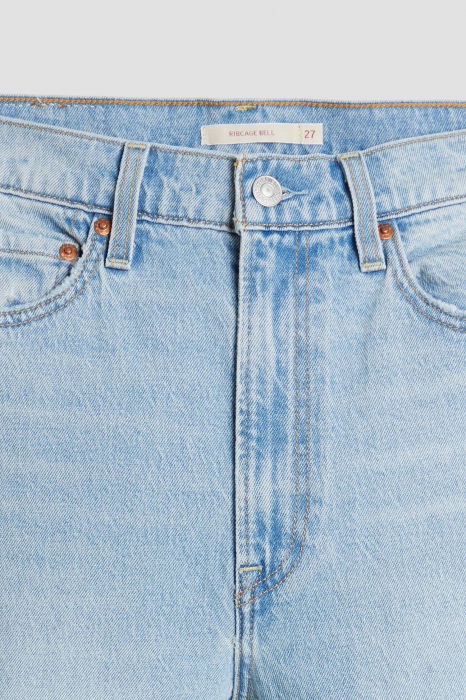 Levi's Женские Джинсы Светло-Синие RIBCAGE BELL Ribcage [7]