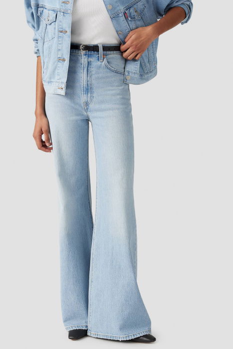 Levi's Женские Джинсы Светло-Синие RIBCAGE BELL Ribcage [4]