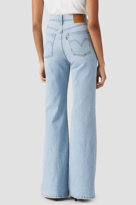 Levi's Женские Джинсы Светло-Синие RIBCAGE BELL Ribcage [2]