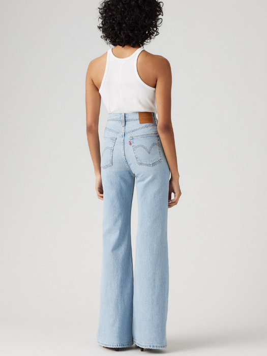 Levi's Женские Джинсы Светло-Синие RIBCAGE BELL Ribcage [3]