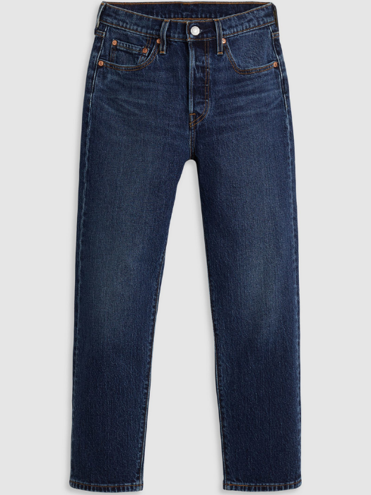 Levi's Blugi Navy 501 CROP Straight Femei [7]