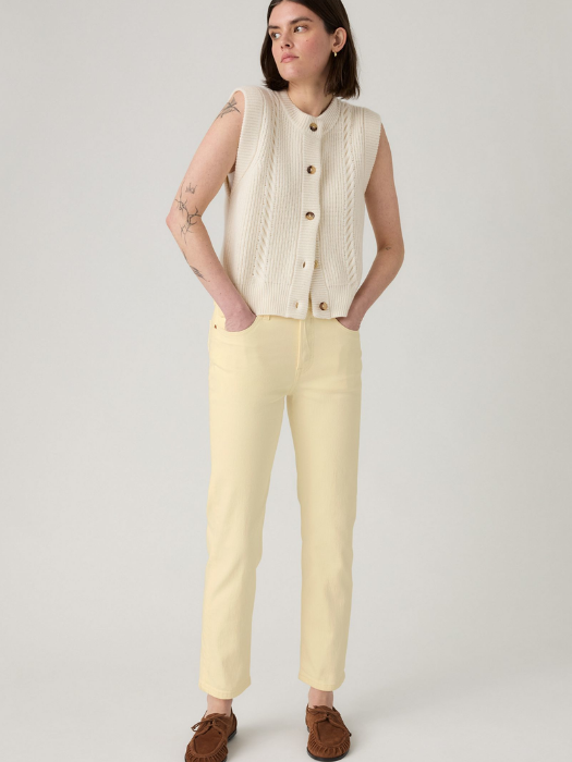 Levi's Джинсы Spacey Brown Rice 501 CROP Straight [5]