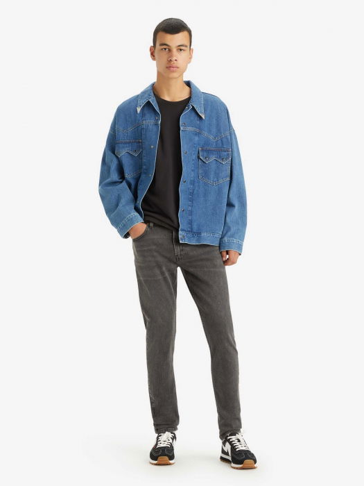 Levi's Blugi Gri Inchis 512 Slim Taper Barbati [1]