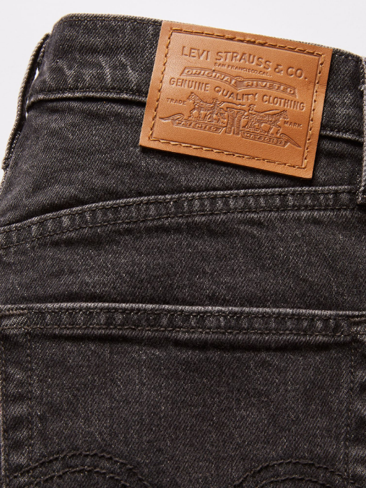 Levi's Blugi Gri Inchis Ribcage Full Length Straight Femei [7]