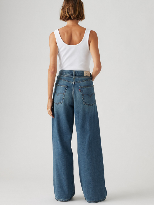 Levi's Blugi Navy Xl Straight Straight Femei [3]