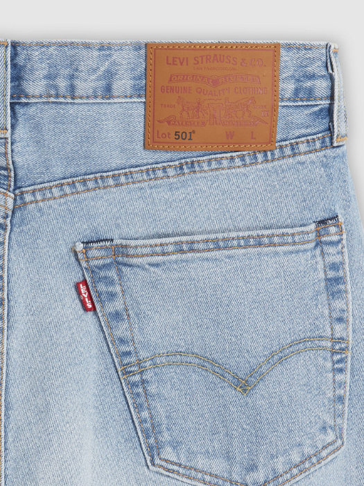 Levi's Мужские Джинсы Светло-Синие 501 Straight [7]