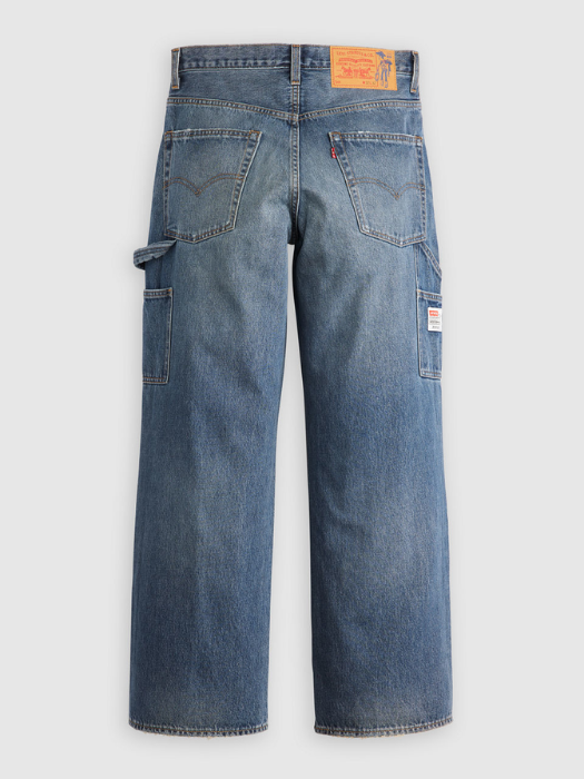 Levi's Blugi Studded Indigo Selv Western Flare Flare Barbati [9]