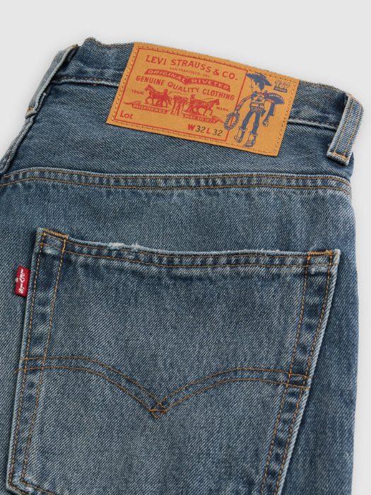 Levi's Blugi Studded Indigo Selv Western Flare Flare Barbati [7]