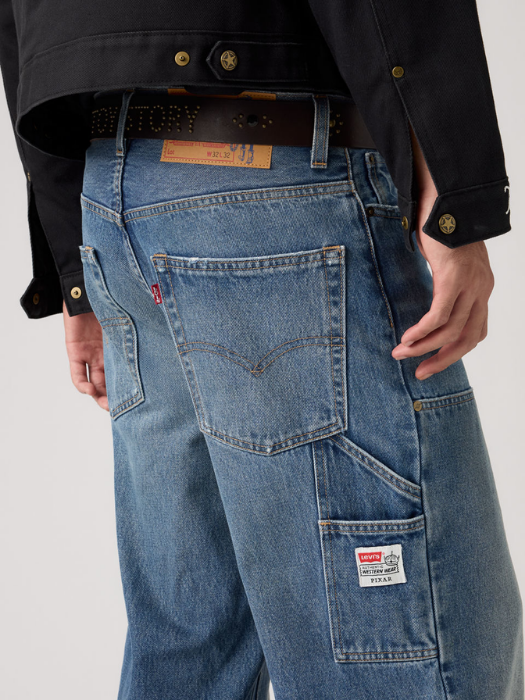 Levi's Blugi Studded Indigo Selv Western Flare Flare Barbati [6]