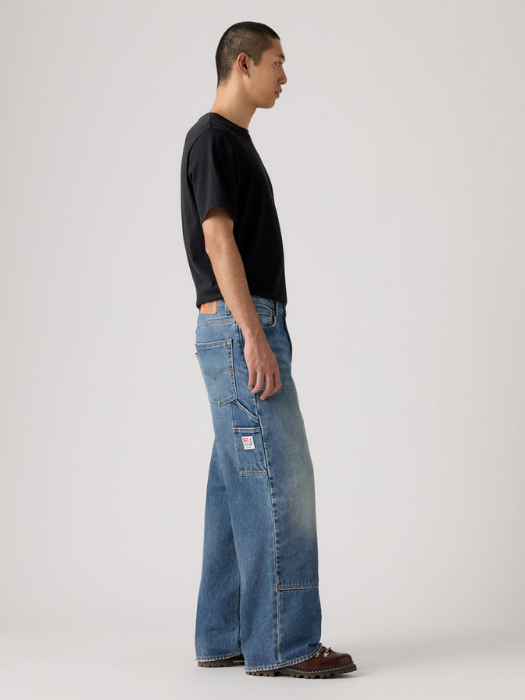 Levi's Blugi Studded Indigo Selv Western Flare Flare Barbati [2]