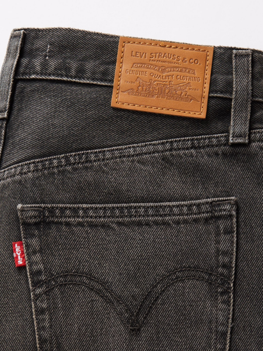 Levi's Женские Джинсы Тёмные Серые Ribcage Wide Leg Ribcage [7]