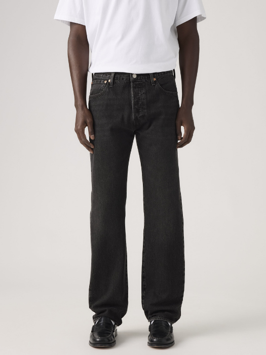 Levi's Мужские Джинсы Чёрные 501 Regular [3]
