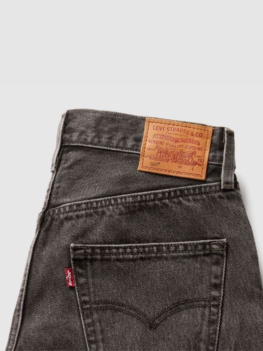Levi's Женские Джинсы Тёмные Серые 501 Straight [7]