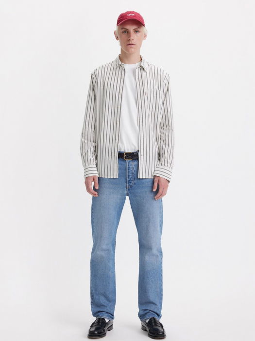 Levi's Мужские Джинсы Синие 501 Regular [1]