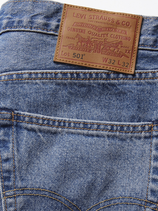 Levi's Мужские Джинсы Синие 501 Regular [6]