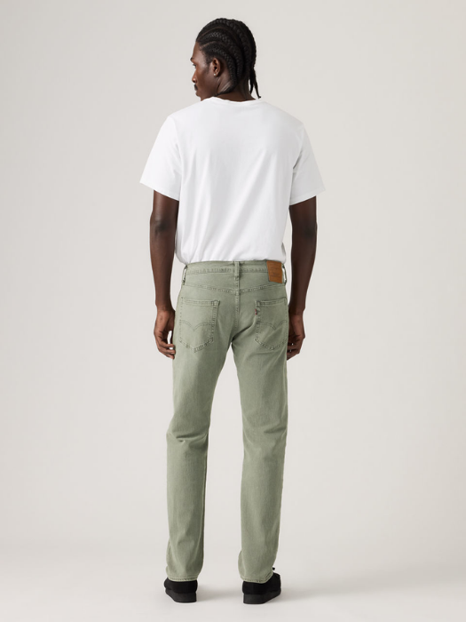 Levi's Мужские Джинсы Оливково-Зеленый 502 Tapered [4]