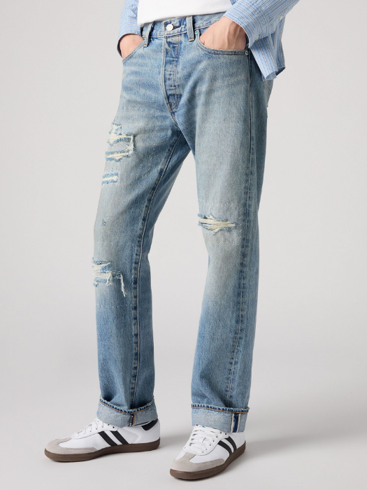 Levi's Джинсы Turquoise Rivet Dx Selv 501 Regular [3]