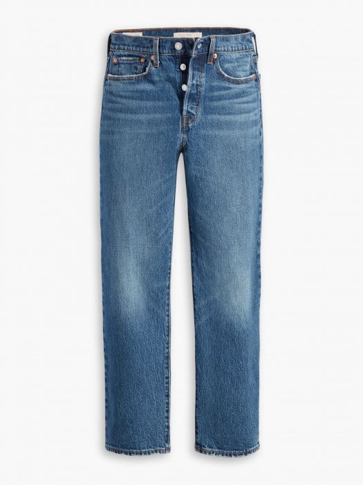 Levi's Blugi Albastri Wedgie Straight Straight Femei [6]