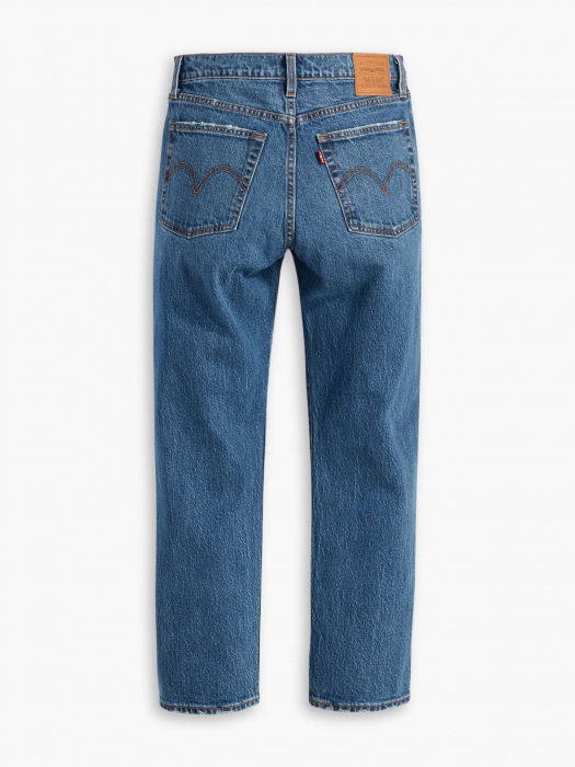 Levi's Blugi Albastri Wedgie Straight Straight Femei [7]