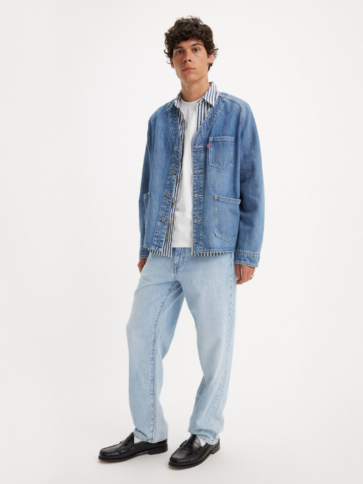 Levi's Blugi Albastri Deschisi 568 Loose Straight Barbati [2]