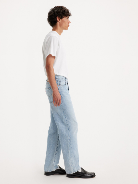 Blugi Albastri Deschisi 568 Loose Straight Barbati [3]