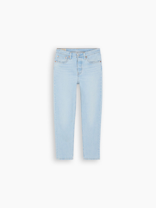 Levi's Женские Джинсы Светло-Синие 501 CROP Straight [3]