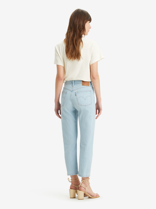 Levi's Женские Джинсы Светло-Синие 501 CROP Straight [7]