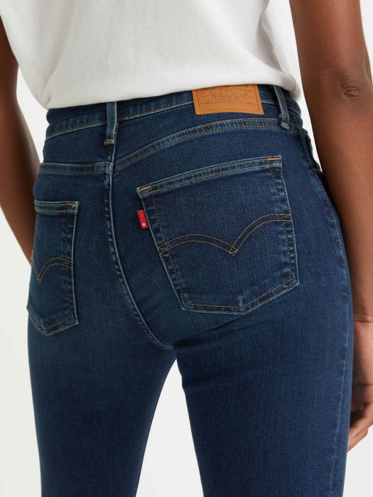 Levi's Blugi Navy 724 Straight Femei [9]