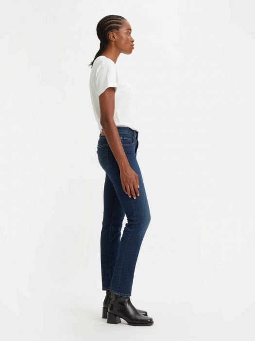 Levi's Blugi Navy 724 Straight Femei [7]