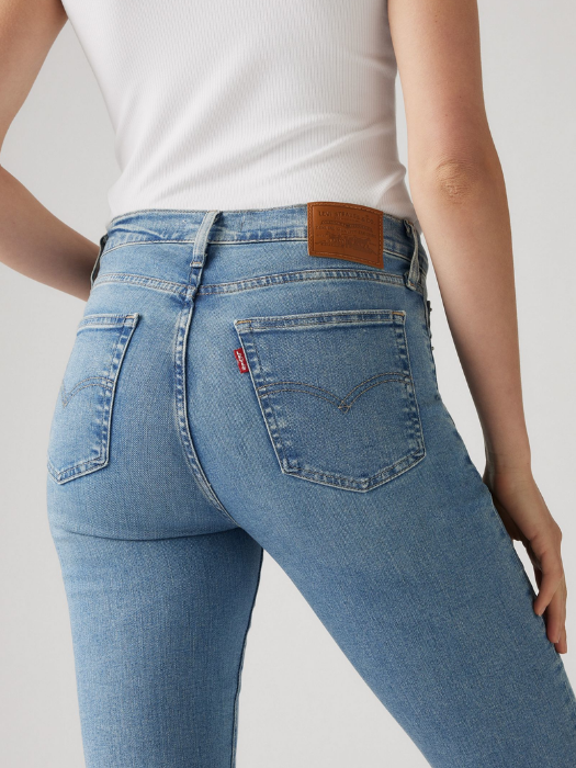 Levi's Blugi Albastri 724 Straight Femei [5]