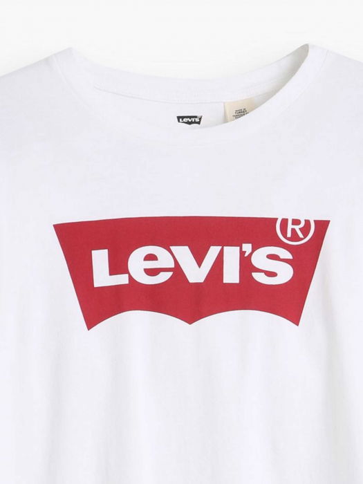 Levi's Мужской Свитшот Белый Regular [4]