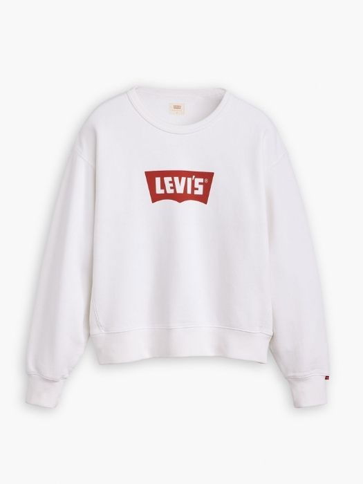 Levi's Женский Свитшот Белый Regular [6]
