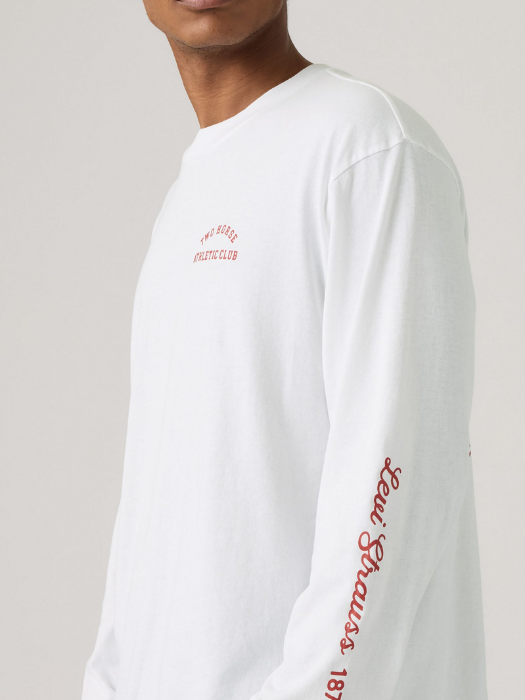 Levi's Мужской Свитшот Белый Relaxed - 269 Lei [3]