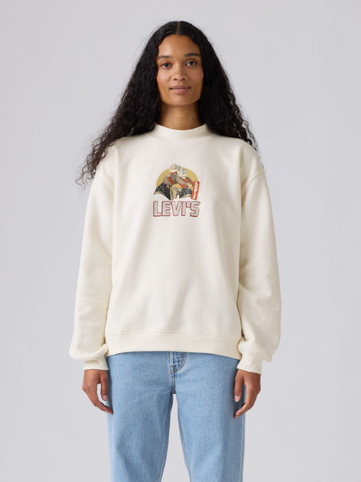 Levi's Bluza Alba Relaxed Femei [1]