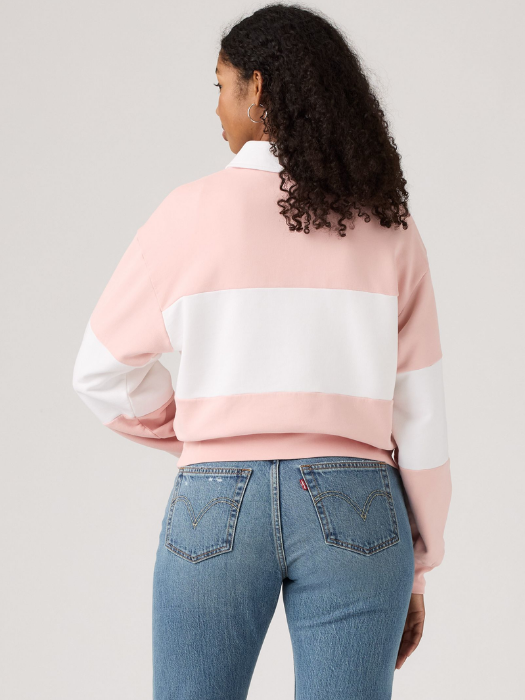 Levi's Bluza Roz Deschis Regular Femei [4]