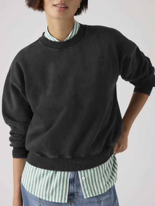 Bluza Neagra Relaxed Femei [3]