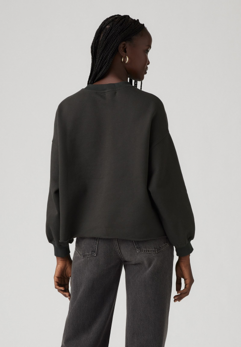 Levi's Bluza Neagra Relaxed Femei [2]