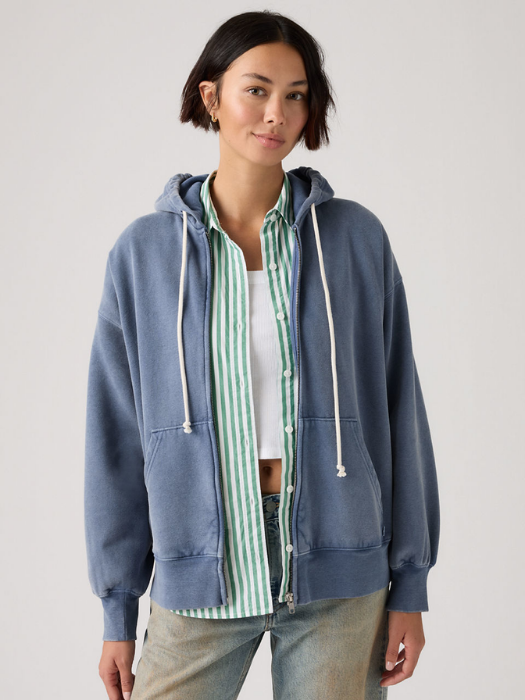 Levi's Женский Свитшот Синий Loose [3]