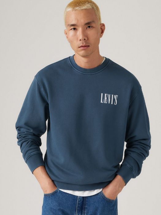 Levi's Свитшот Blue Regular [3]